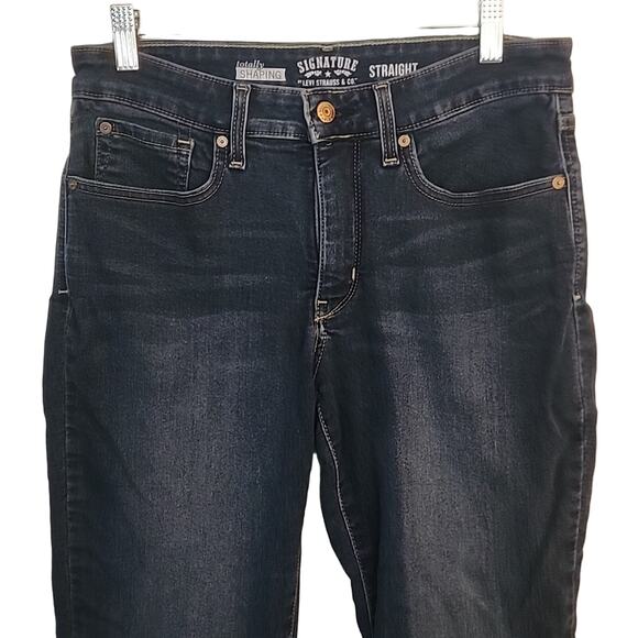 Levis Signature Totally Shaping Jeans Dark Wash - Picture 2 of 8